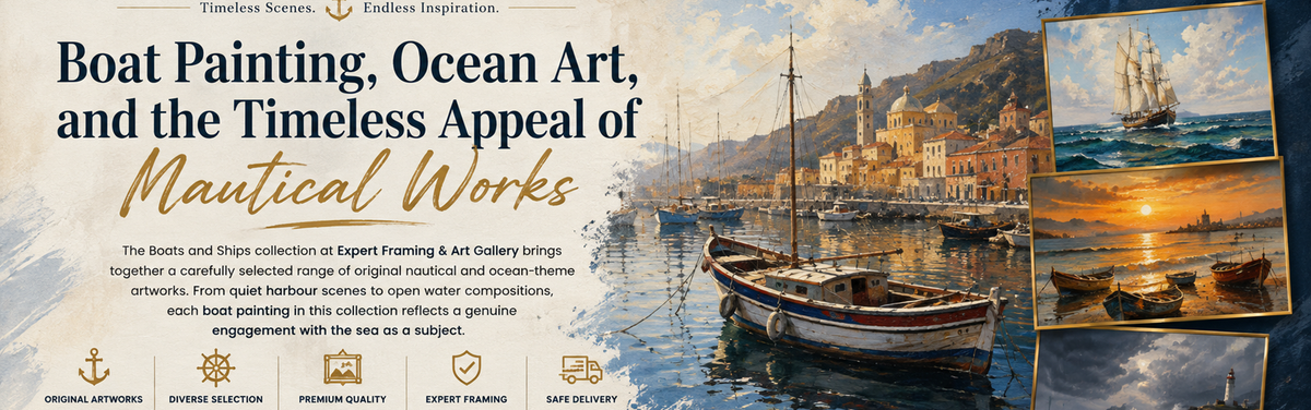 Boat Painting, Ocean Art, and the Timeless Appeal of Nautical Works