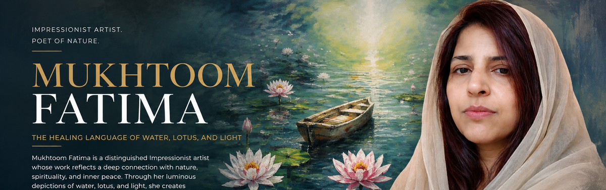 Mukhtoom Fatima, The Healing Language of Water, Lotus & Light