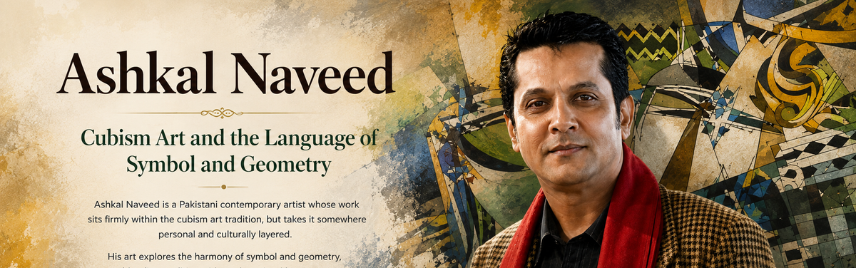 Ashkal Naveed, Cubism Art and the Language of Symbol and Geometry