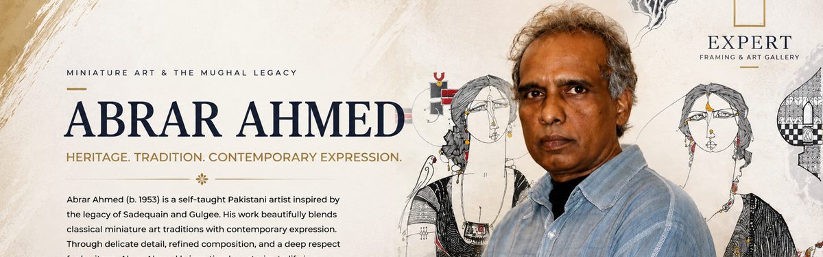 Abrar Ahmed, Miniature Art and the Living Legacy of Mughal Pakistan