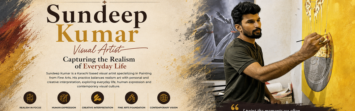 Sundeep Kumar, Visual Artist and the Realism of Everyday Life