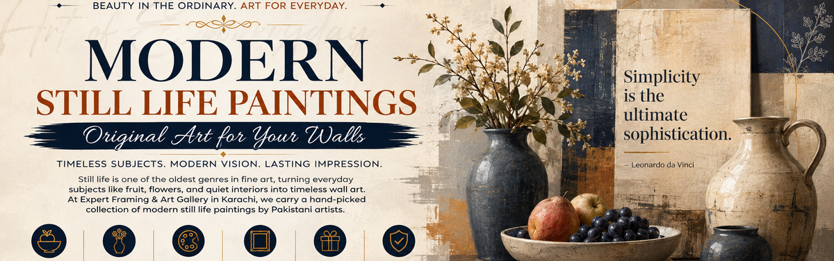 Modern Still Life Paintings Original Art for Your Walls