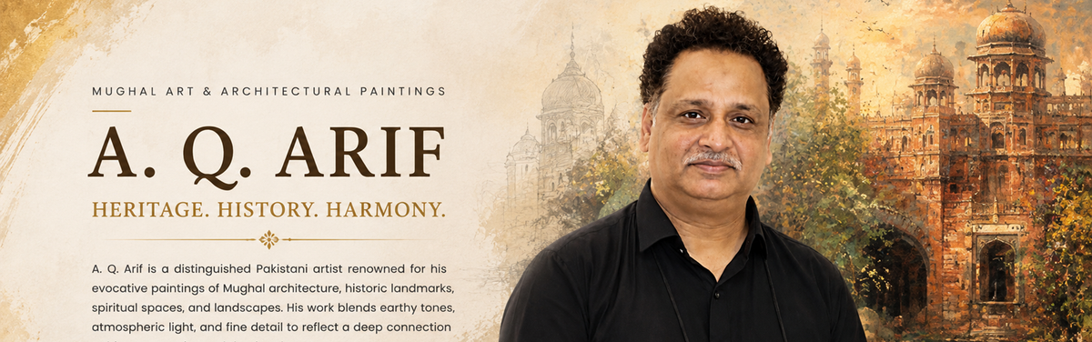A. Q. Arif – Mughal Art & Architectural Paintings