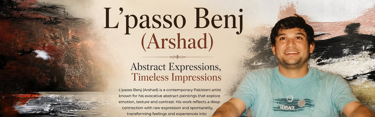 L,passo Benjamin , Abstract Expressions, Timeless Impressions