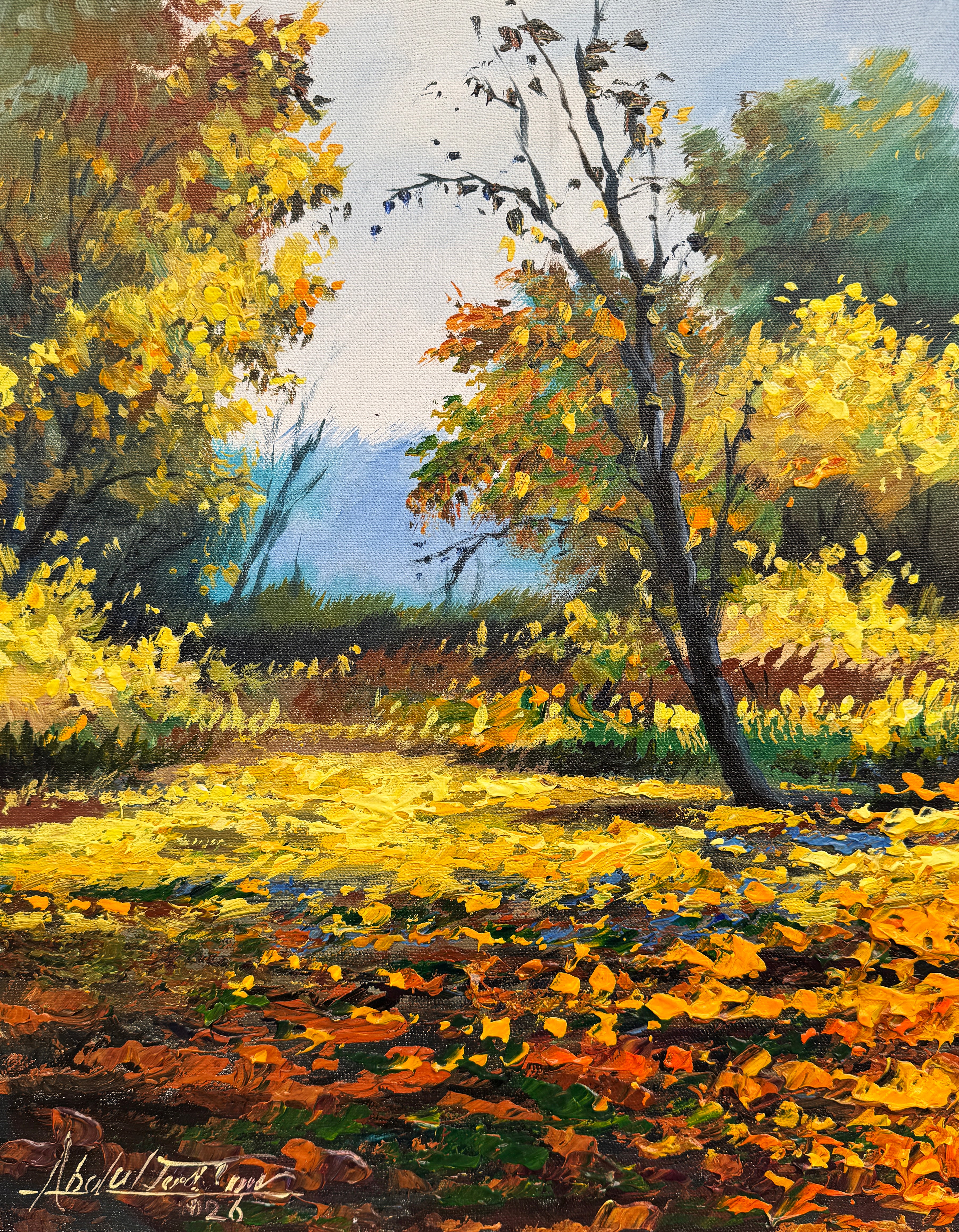 Abdul Jabbar | Oil On Canvas | Size: 14x18 inch