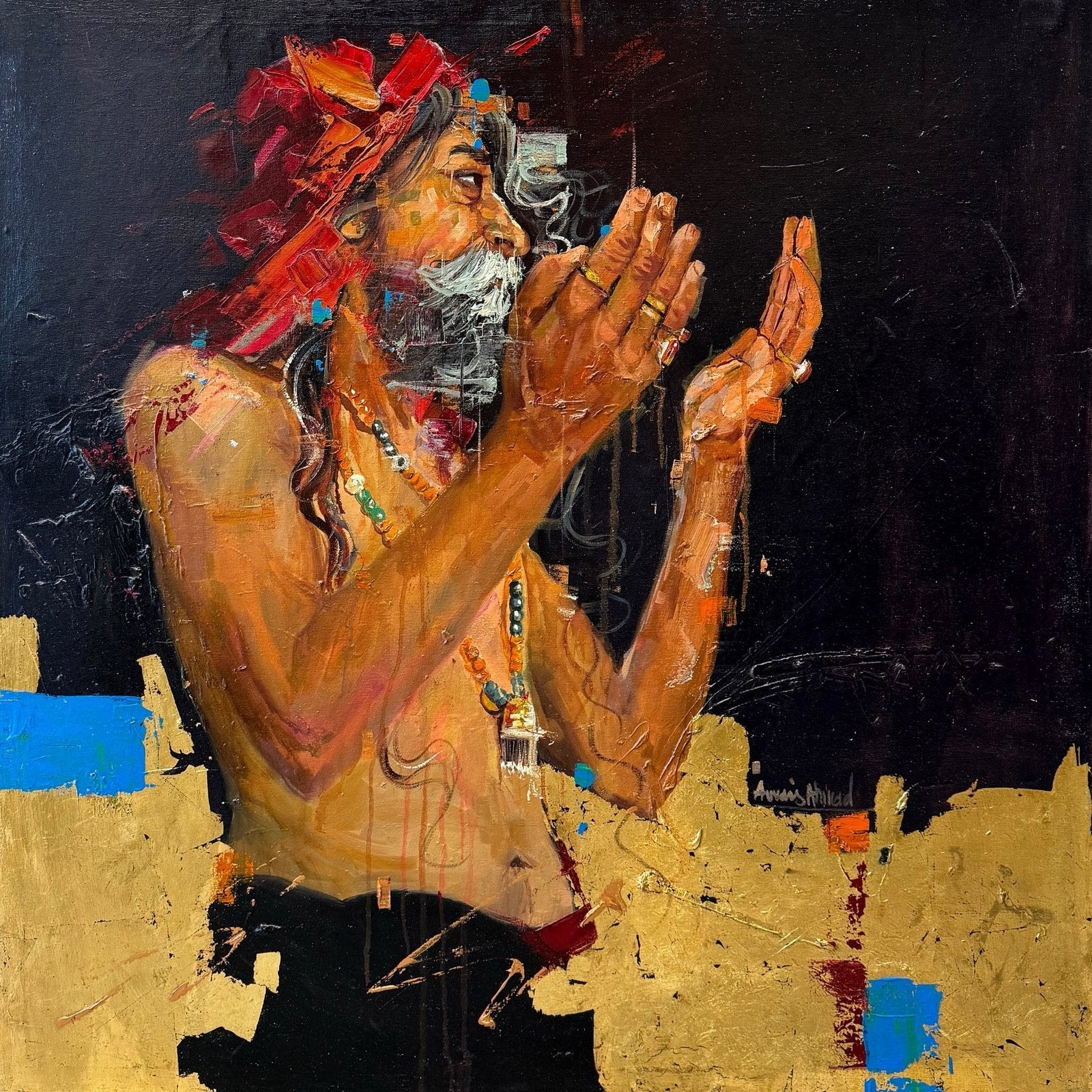Awais Ahmed | Title: | Medium: Oil On Canvas | Size: 36x36 inches