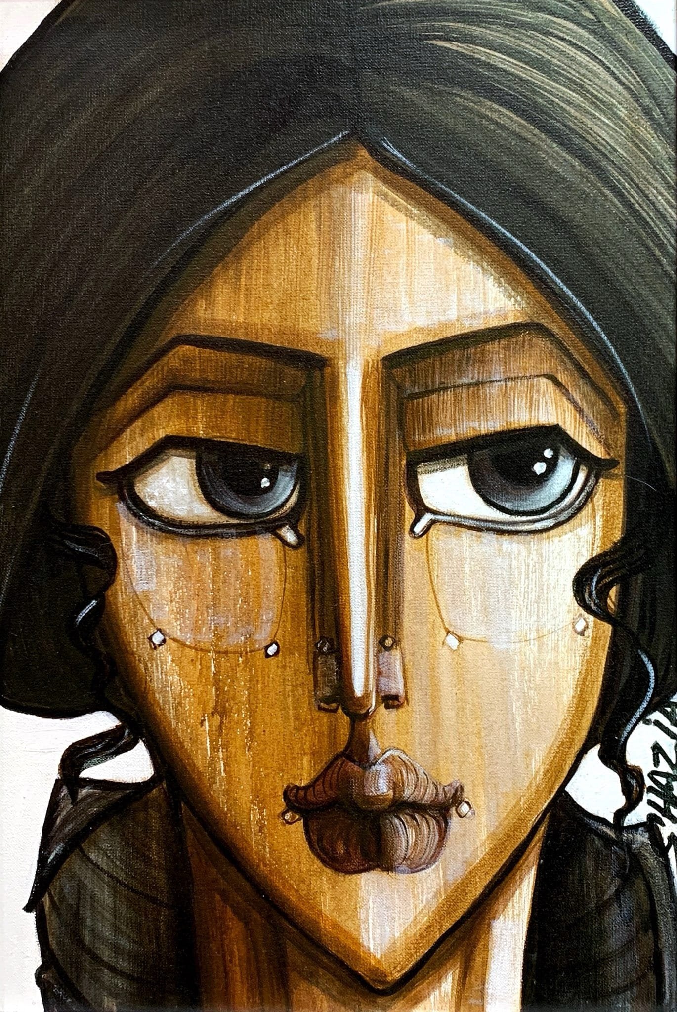 Shazia Salman |
Title: |
Medium: Acrylic On Canvas |
Size: 12x18 inches