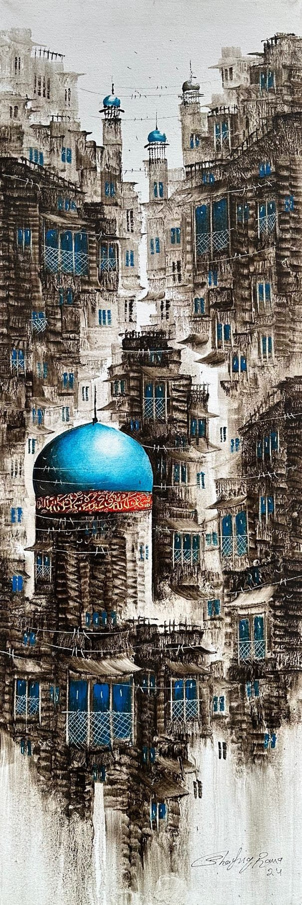 Shafiq Rana
| Title:
| Medium: Oil On Canvas
| Size: 12x36 inches