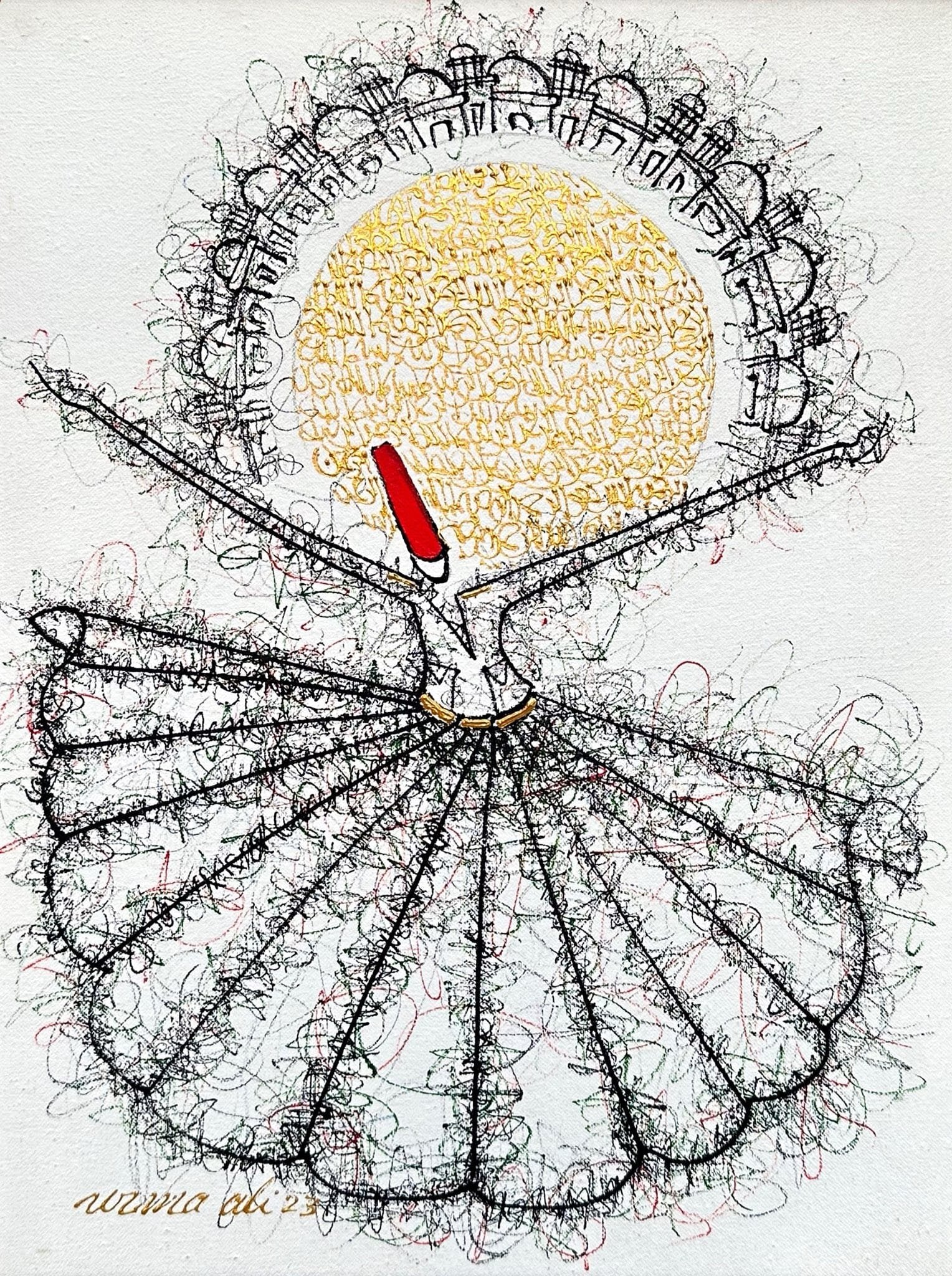 Uzma Rashid | Title: | Medium: Acrylic On Canvas | Size: 12x16 inches