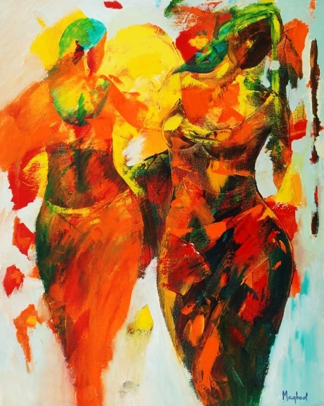 Maqbool Ahmed | Title: | Medium: Oil on Canvas | Size: 24 x 30 inches