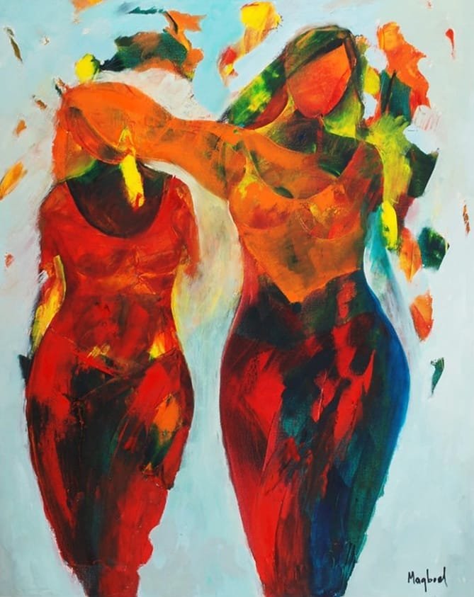 Maqbool Ahmed | Title: | Medium: Oil on Canvas | Size: 24 x 30 inches