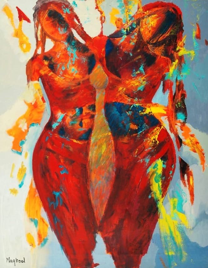 Maqbool Ahmed | Title: | Medium: Oil on Canvas | Size: 24 x 30 inches