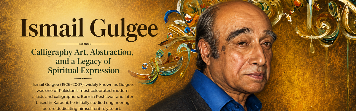Ismail Gulgee, Calligraphy Art, Abstraction, and a Legacy of Spiritual Expression
