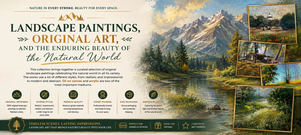 Landscape Paintings, Original Art, and the Enduring Beauty of the Natural World