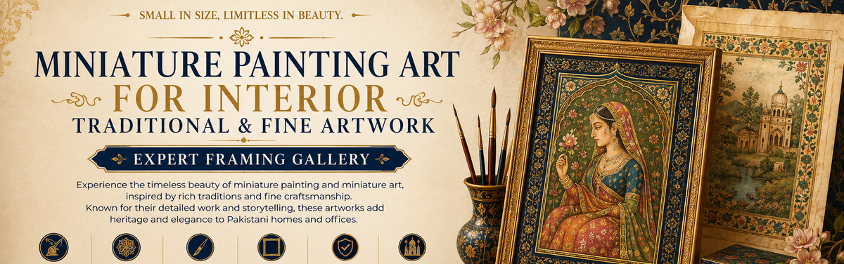 Miniature Painting Art for Interior | Traditional & Fine Artwork