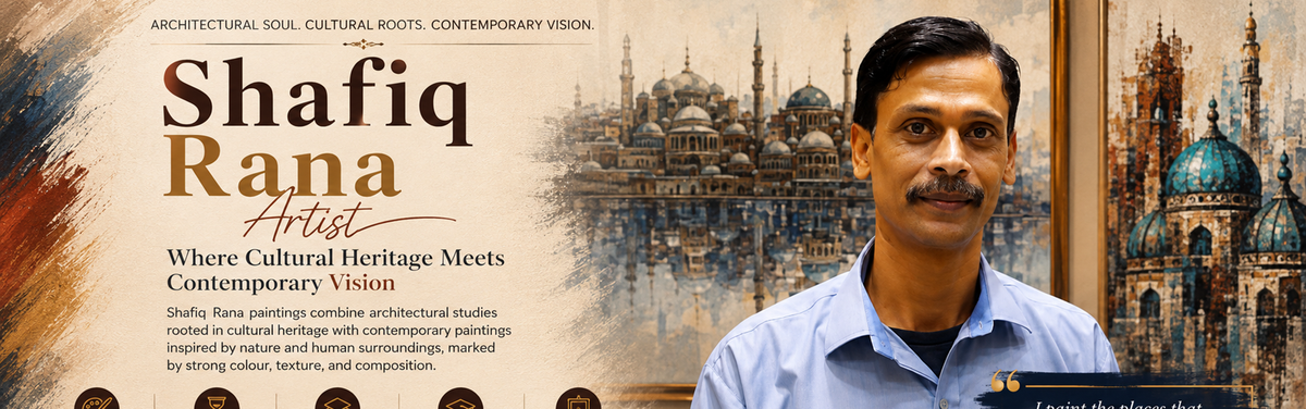 Shafiq Rana Paintings, Where Cultural Heritage Meets Contemporary Vision