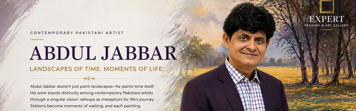 Abdul Jabbar Among Contemporary Pakistani Artists Exploring Landscape & Life