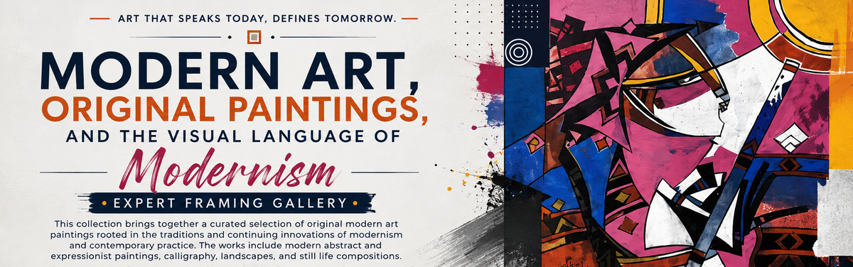 Modern Art, Original Paintings, and the Visual Language of Modernism