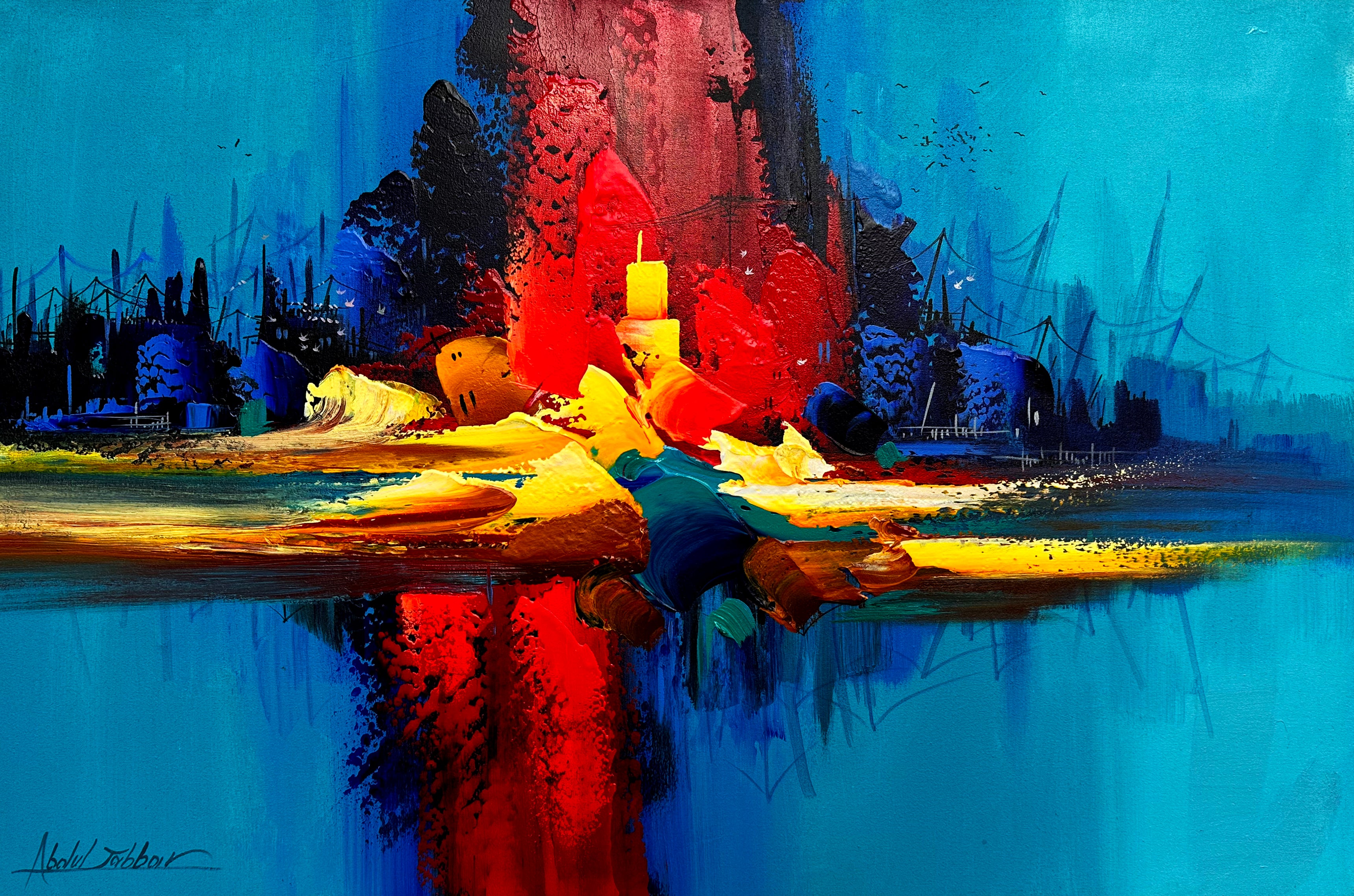 Abdul Jabbar | Oil On Canvas | Size: 24x36 inch