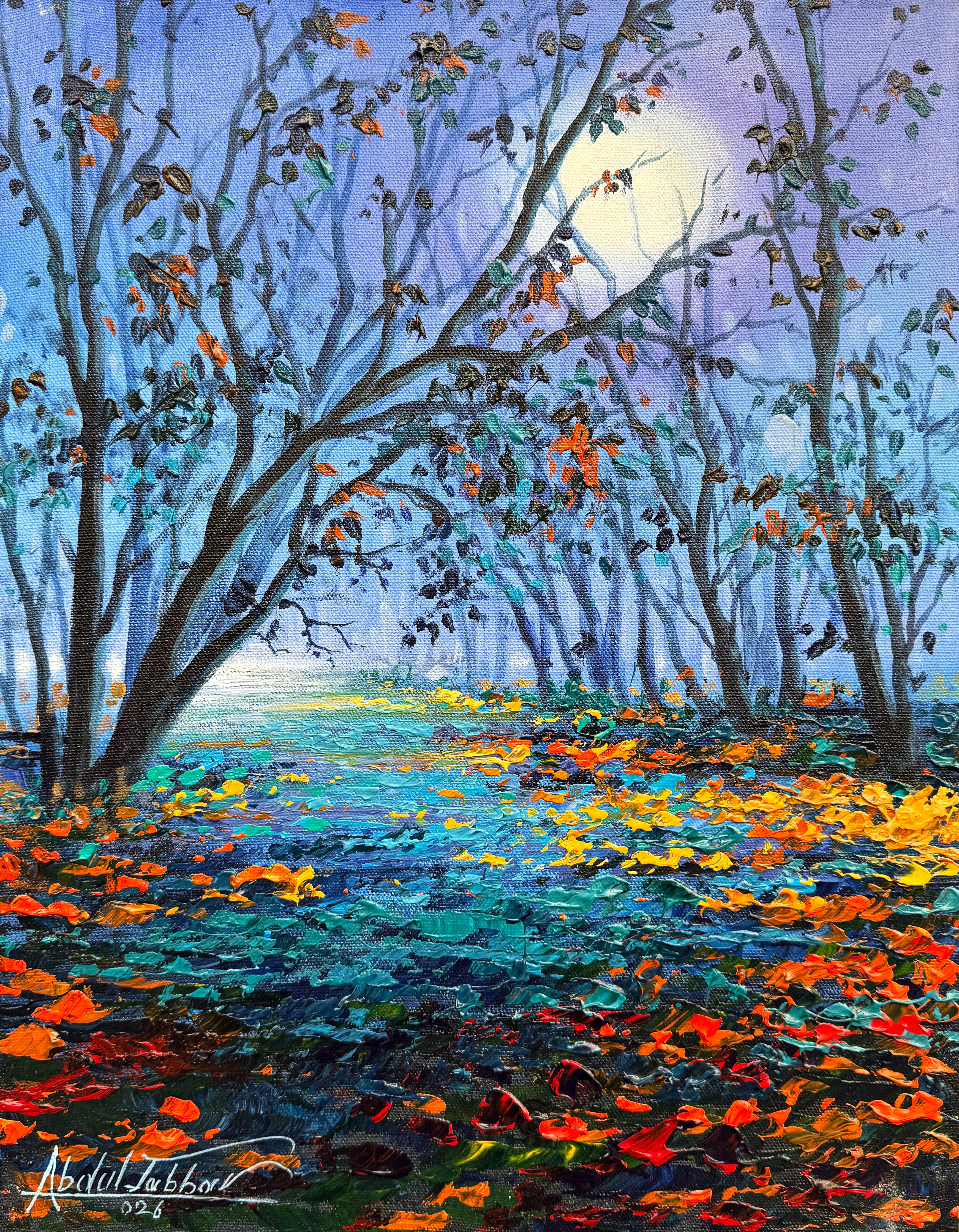 Abdul Jabbar | Oil On Canvas | Size: 14x18 inch