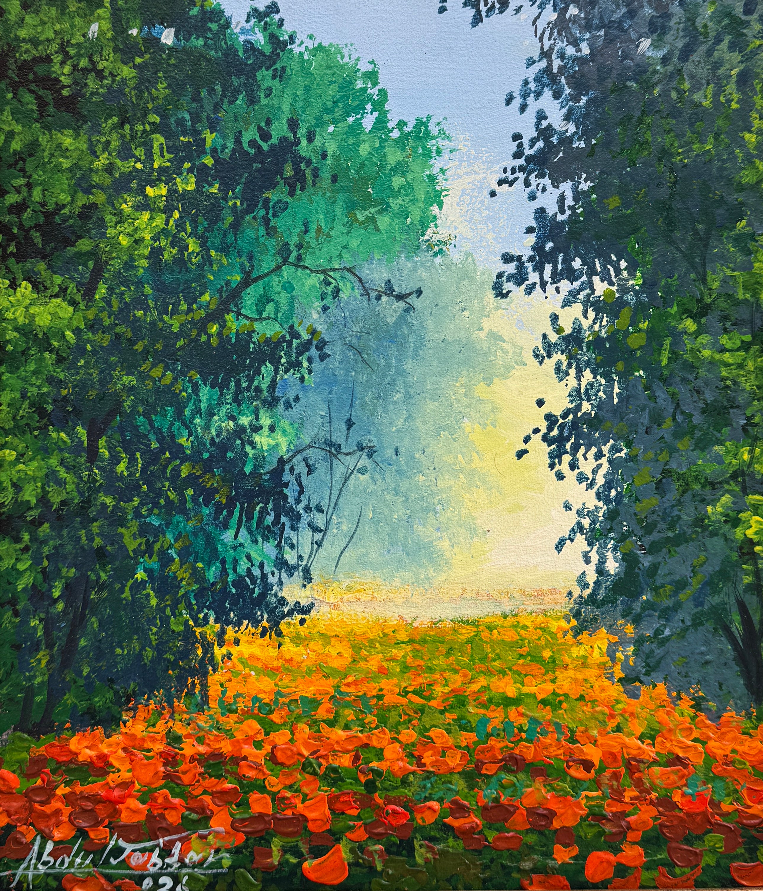 Abdul Jabbar | Oil On Canvas | Size: 12x14 inch