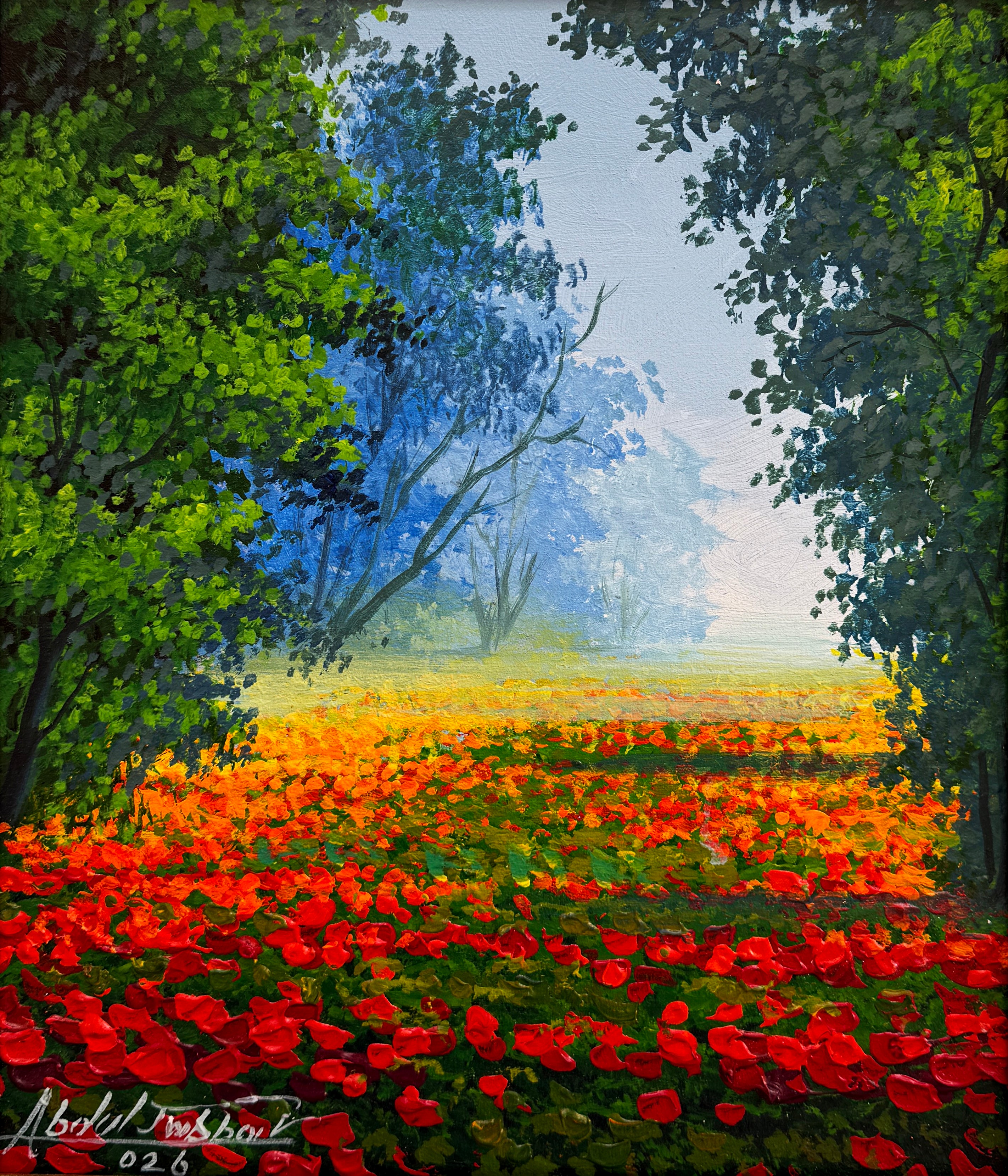 Abdul Jabbar | Oil On Canvas | Size: 12x14 inch