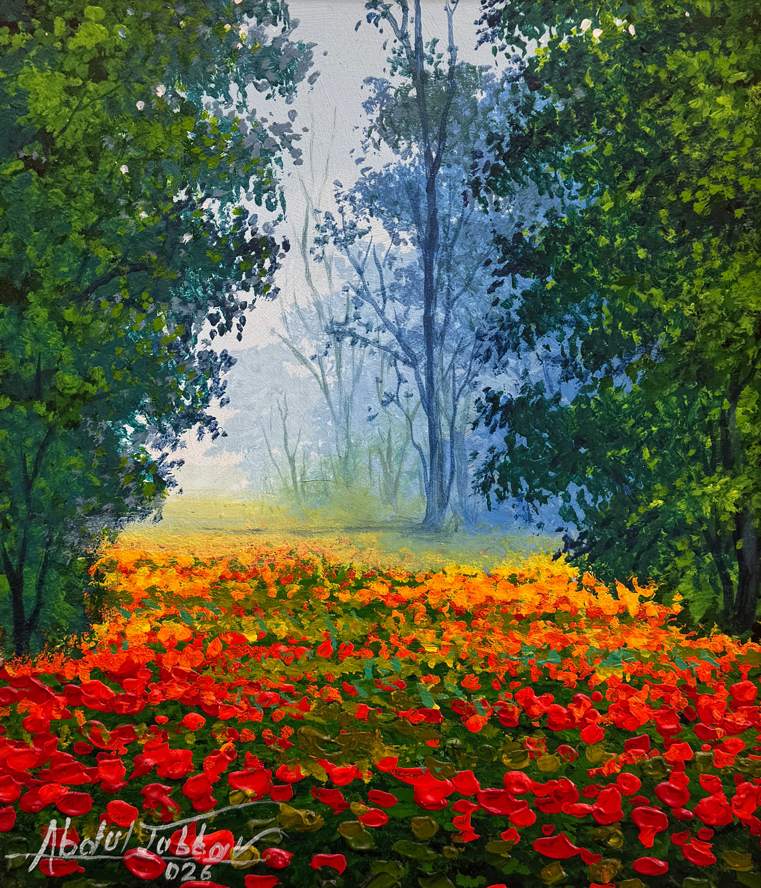 Abdul Jabbar | Oil On Canvas | Size: 12x14 inch