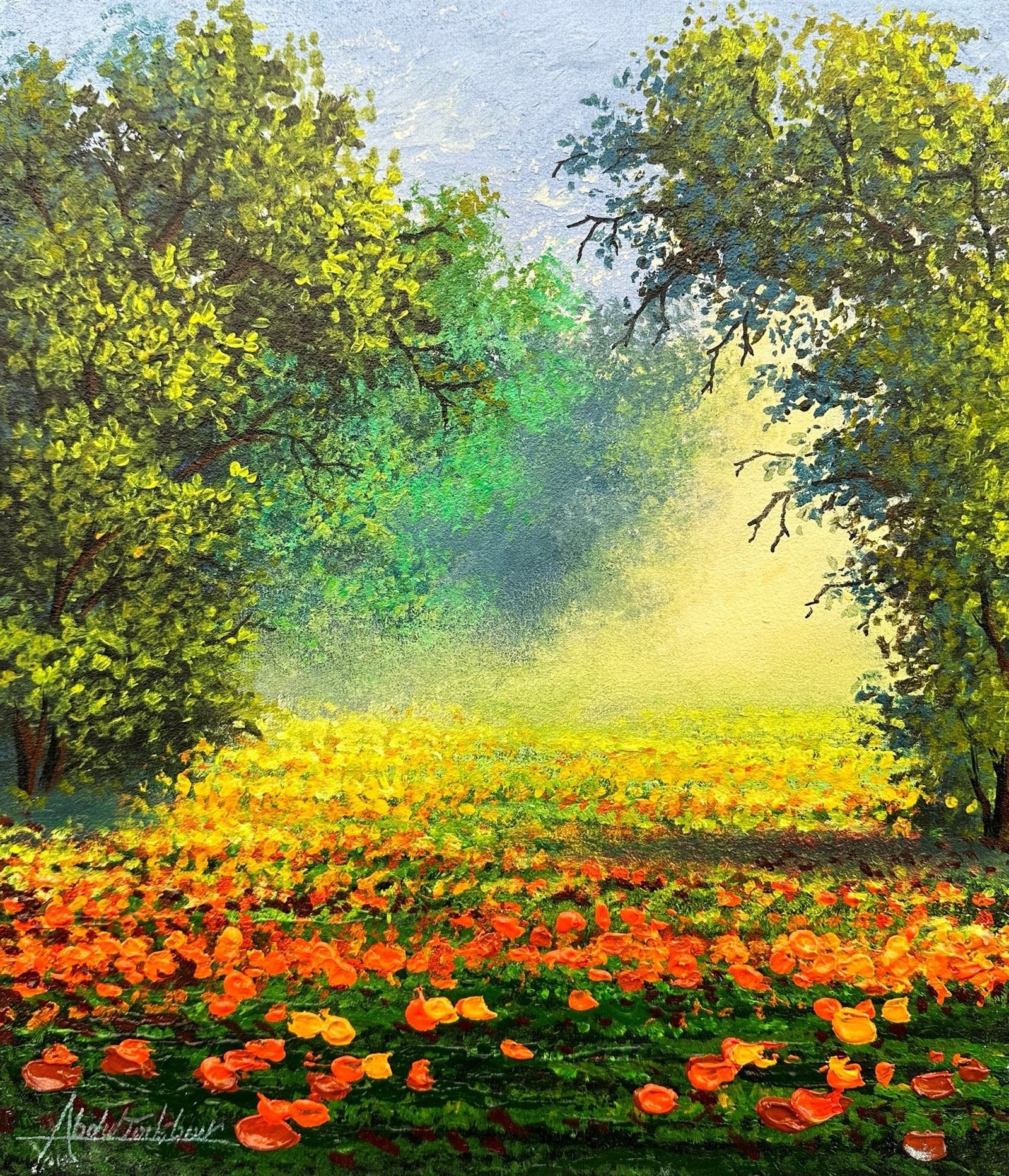 Abdul Jabbar | Title: | Medium: Oil On Canvas | Size: 12x14 inches