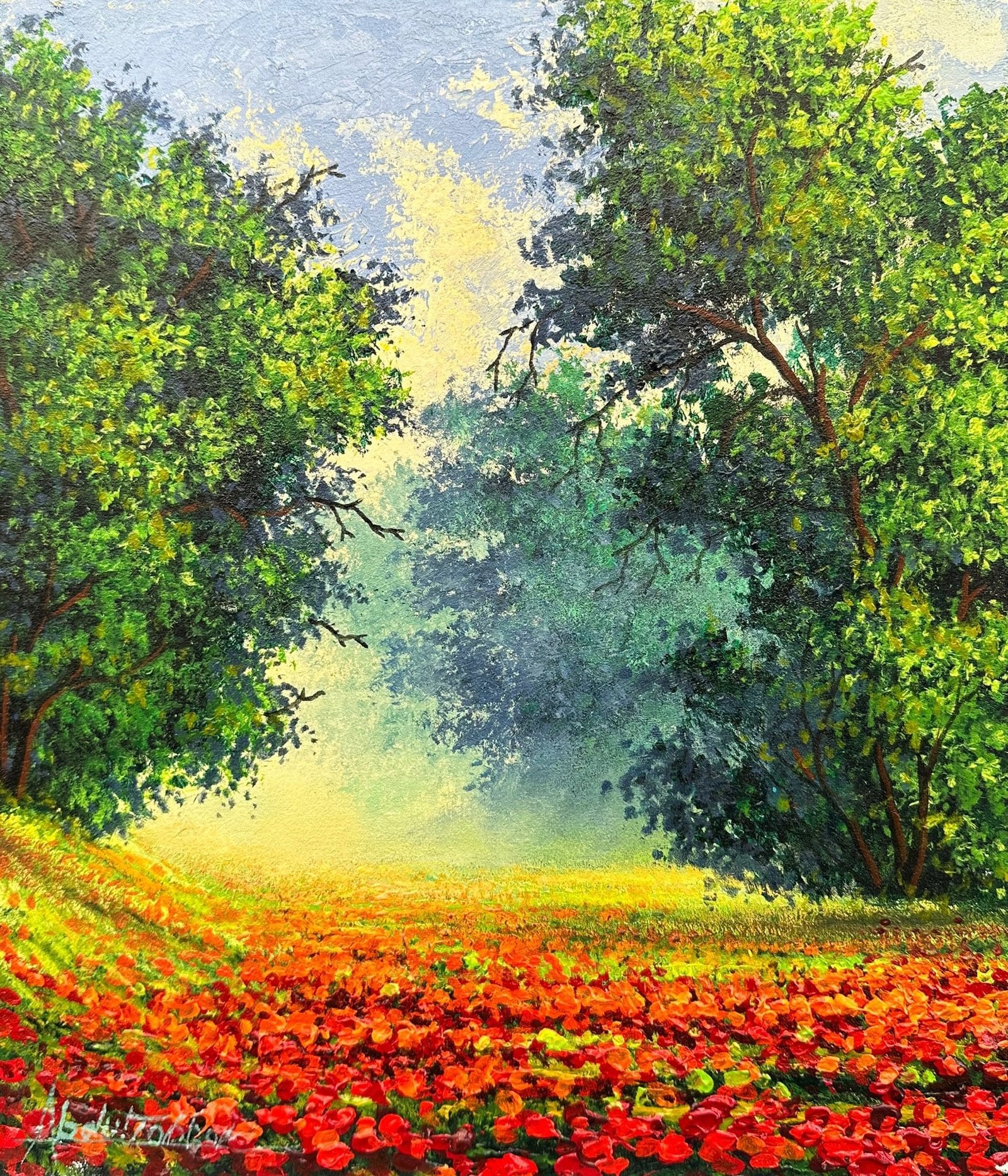 Abdul Jabbar
 | Title:
 | Medium: Oil On Canvas 
 | Size: 12x14 inches
