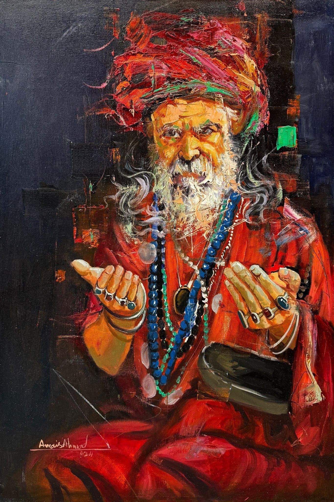 Awais Ahmed | Title: | Medium: Oil On Canvas | Size: 24x36 inches