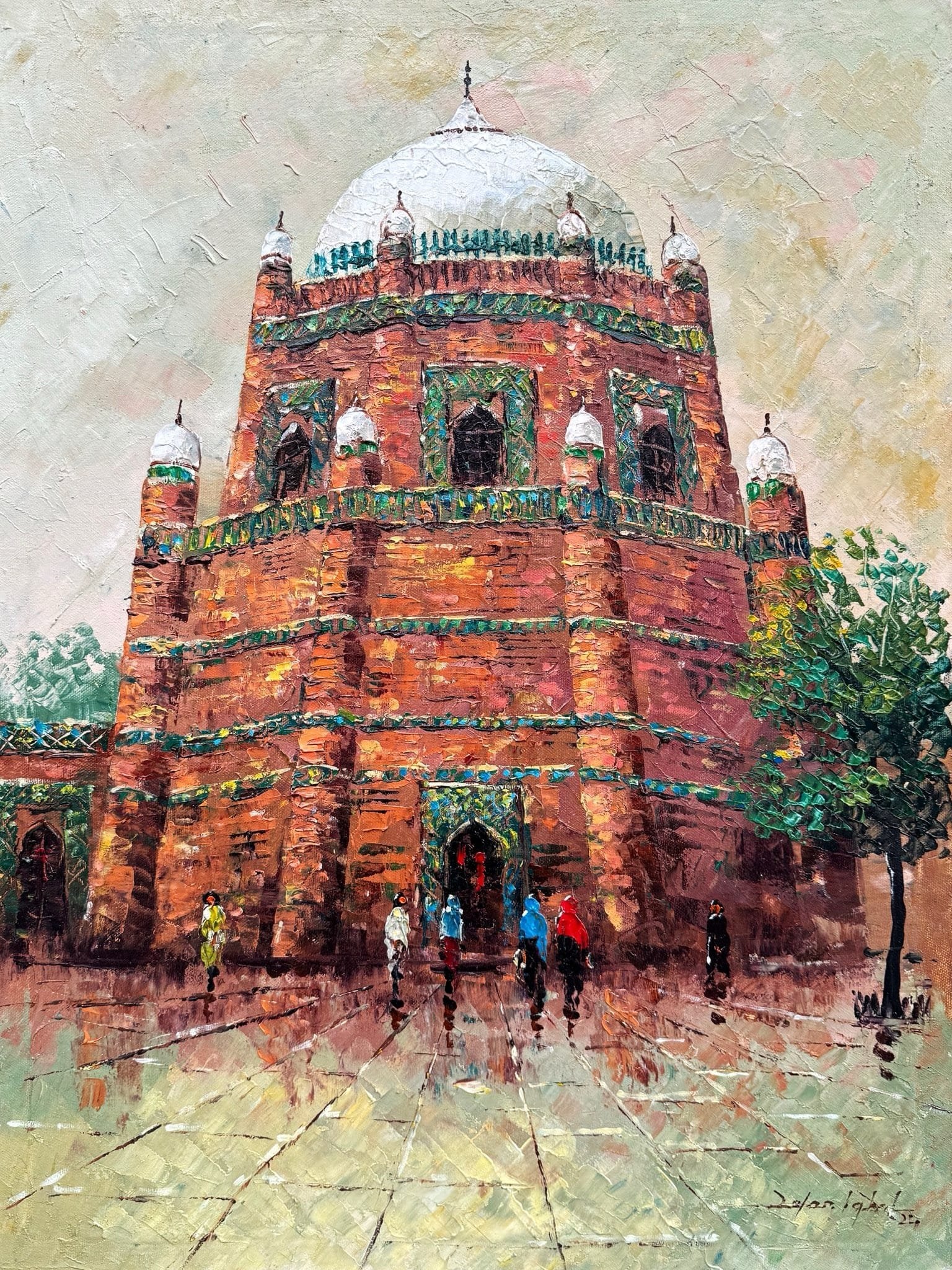 Zafar Iqbal Khan | Title: | Medium: Oil On Canvas | Size: 18x24 inches