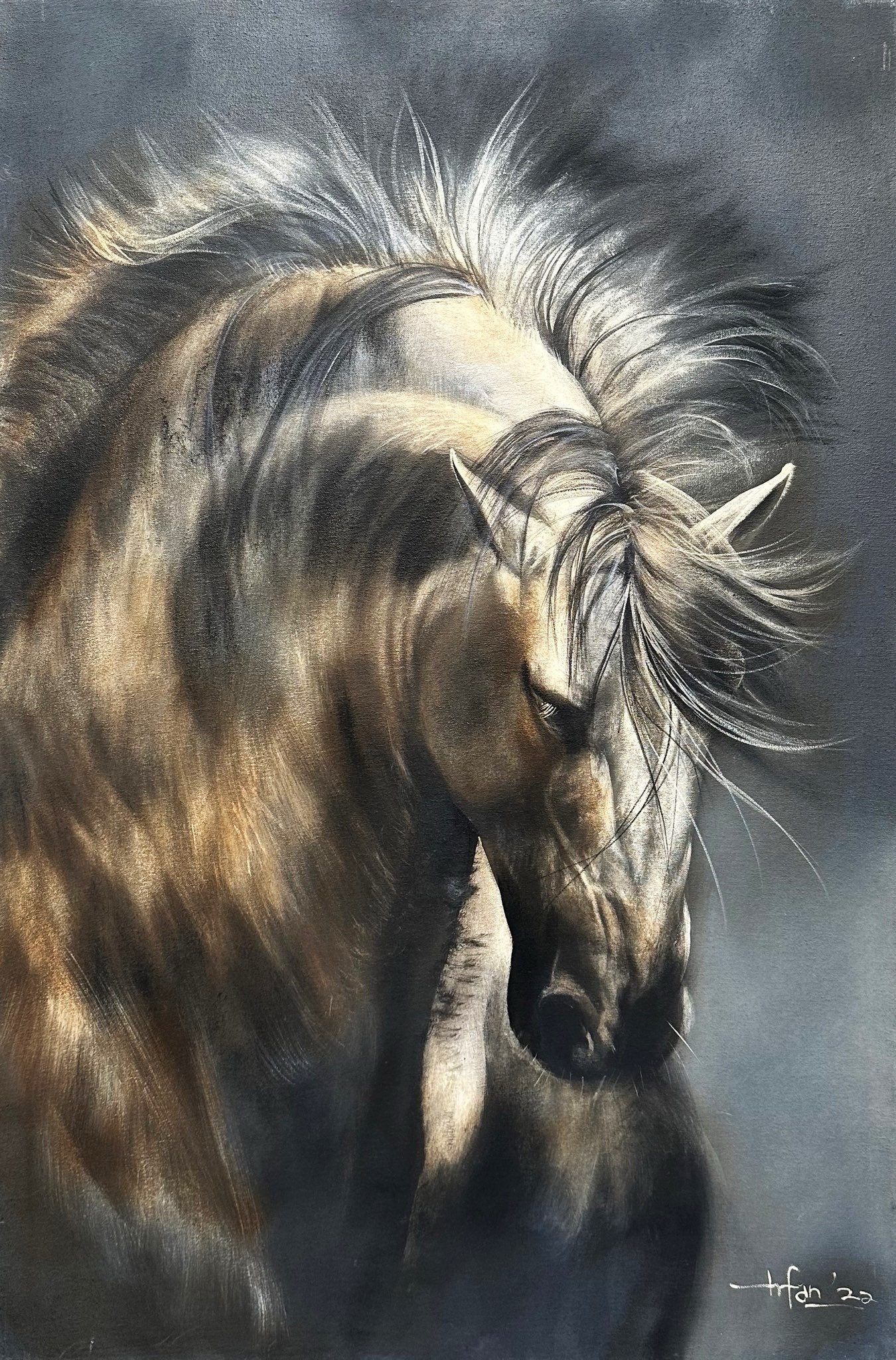 Irfan Ahmed | Title: | Medium: Oil On Canvas | Size: 24x36 inches