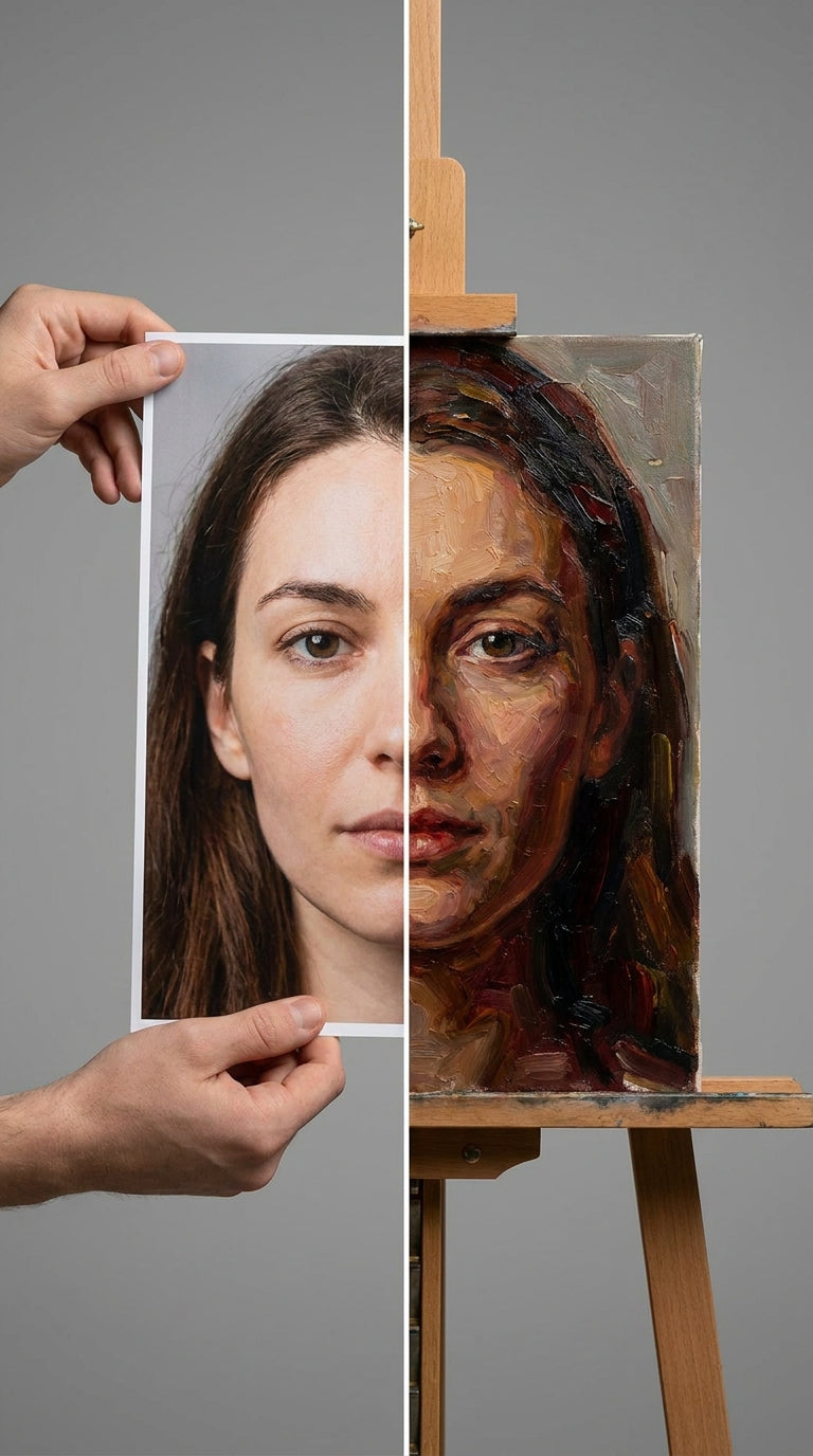Painted Portrait Example