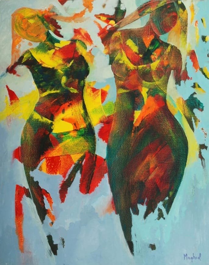Maqbool Ahmed | Title:  | Medium: Oil on Canvas | Size: 24 x 30 inches