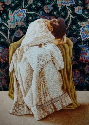 119ff9db-c856-4d2a-808c-b5f973b00d8c Asif Ghayaz
Title: The Melody of Grace
Medium: Pen & Ink on Paper
Size: 22x31 inches