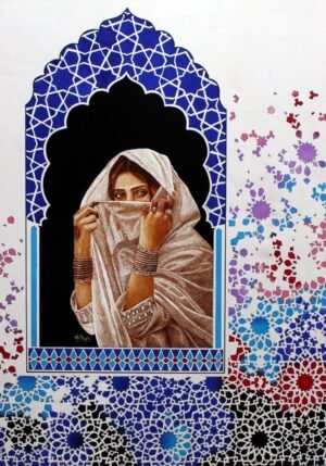 Asif Ghayaz Title: untitled  Medium: Pen & Ink on Paper Size: 22x31 inches