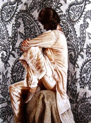 Asif Ghayaz | Title: untitled  | Medium: Pen & Ink on Paper | Size: 22x31 inches