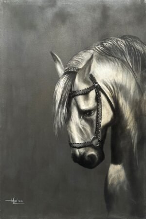 0_img_5421 Irfan Ahmed | Title: Harmony in Stillness | Medium: Oil On Canvas | Size: 24x36 inches