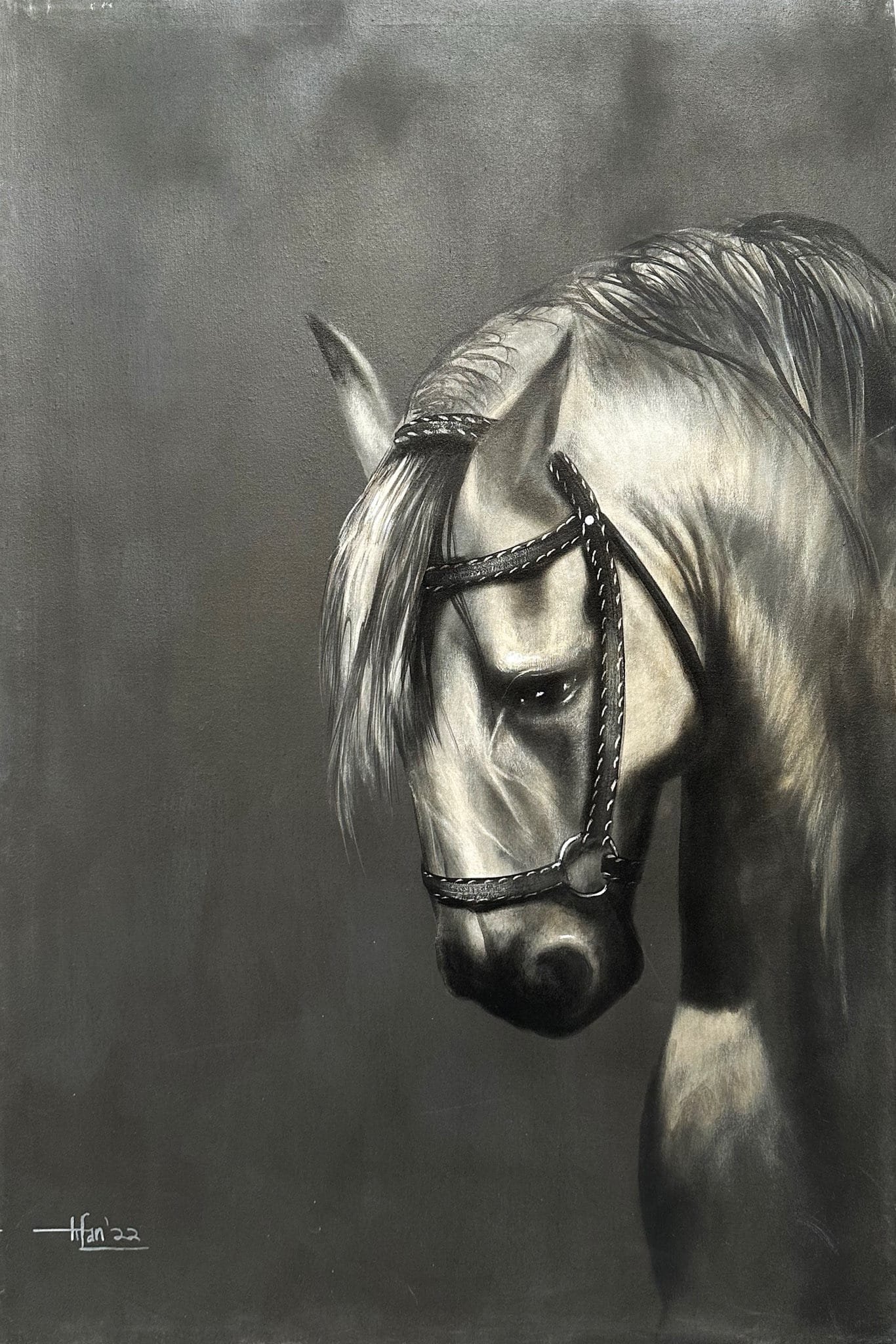 Irfan Ahmed | Title: Harmony in Stillness | Medium: Oil On Canvas | Size: 24x36 inches