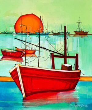 0_img_6306 Salman Farooqi
| Title: Modern Seascape
| Medium: Acrylic on Canvas
| Size: 30x36 inches