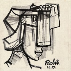 Mansoor Rahi
| Title: Cubist Vision
| Medium: Oil on Canvas
| Size: 12x12 inches