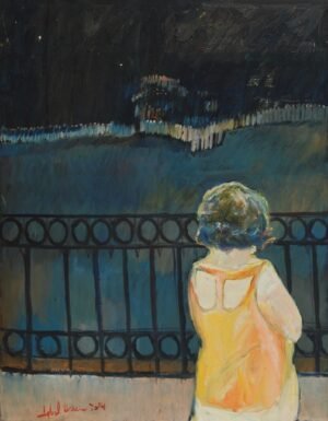 Iqbal Hussain  | Title:    | Medium: Oil On Canvas   | Size: 24 x 32 inches