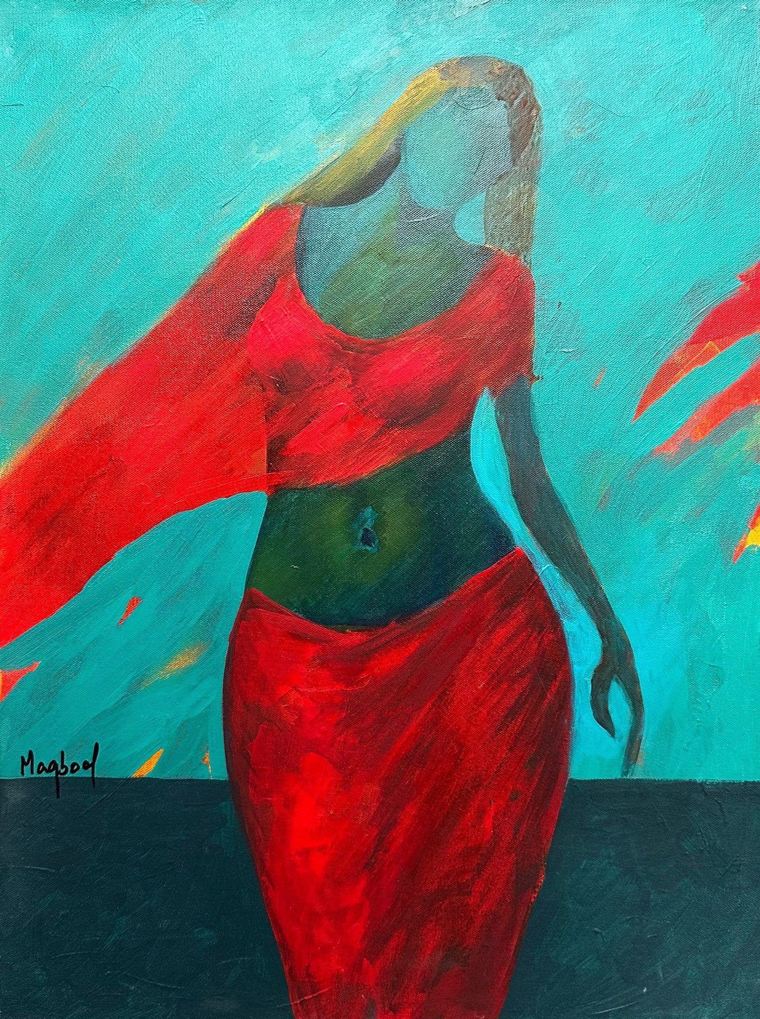 Maqbool Ahmed | Title: | Medium: Oil On Canvas | Size: 18x24 inches