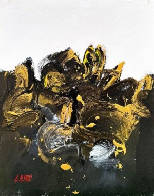 S. M. Naqvi  | Title: Whispers of the Wild  | Medium: Acrylic on Canvas  | Size: 16x20 inches