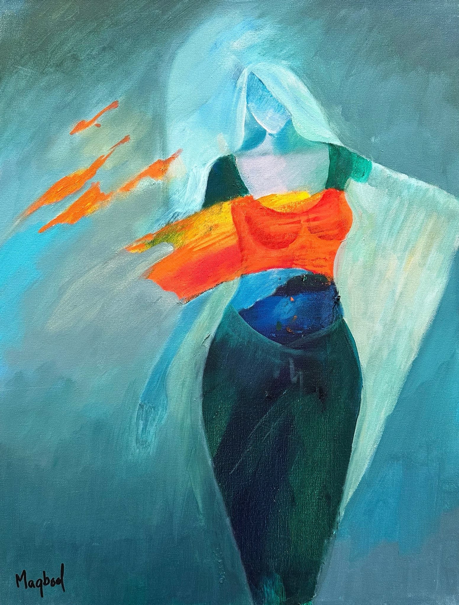 Maqbool Ahmed | Title: | Medium: Oil On Canvas  | Size: 18x24 inches