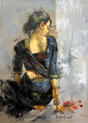 Awais AhmedTitle: Medium: Oil On Canvas Size: 15x20 inches