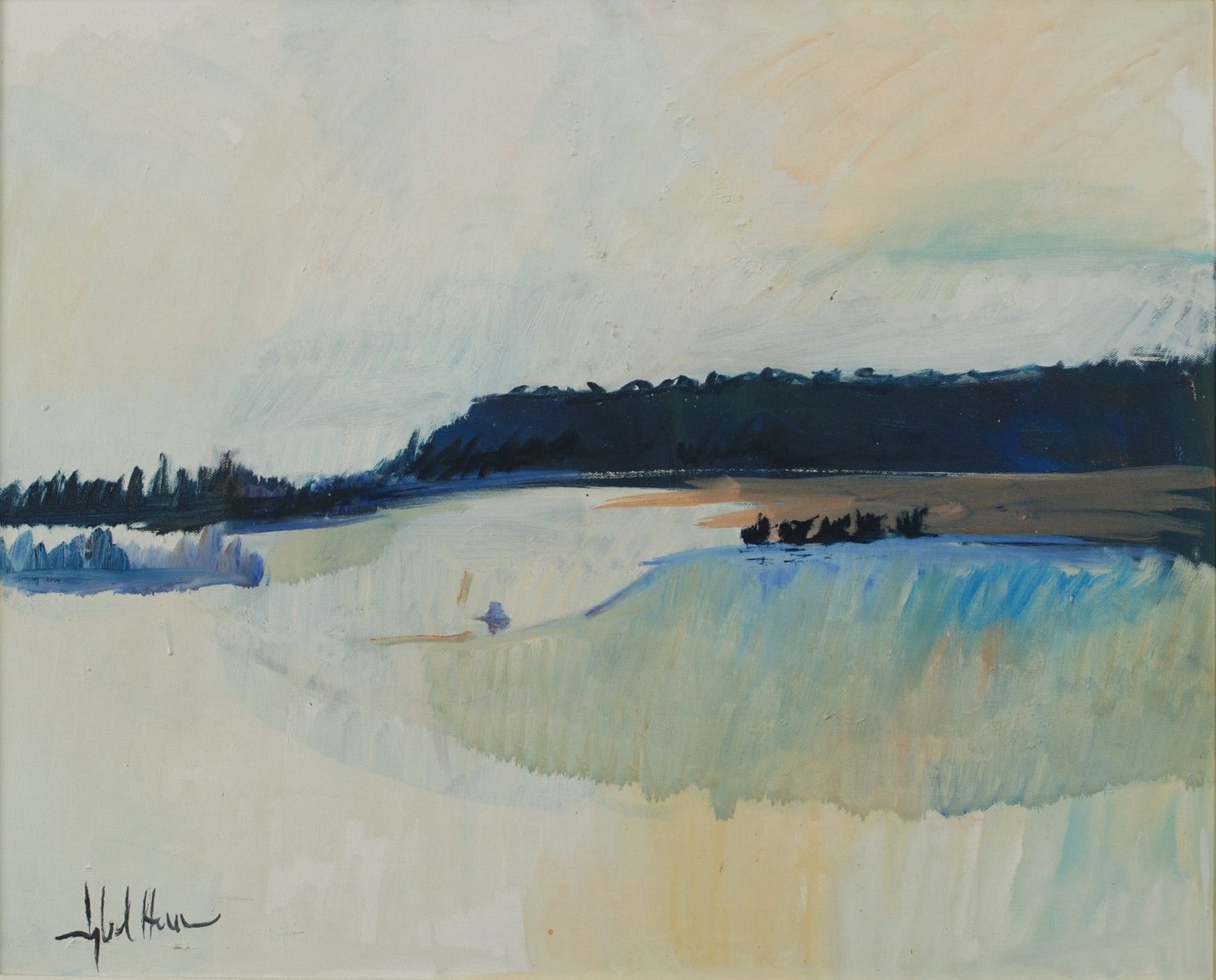 Iqbal Hussain  | Title:    | Medium: Oil On Canvas   | Size: 24 x 30 inches