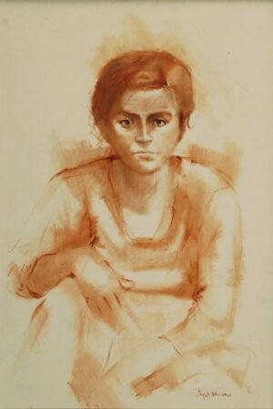 Iqbal Hussain  | Title:    | Medium: Oil On Canvas   | Size: 24 x 36 inches