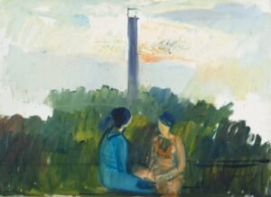 Iqbal Hussain  | Title:    | Medium: Oil On Canvas   | Size: 18 x 24 inches