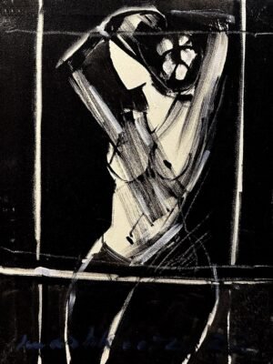 5_img_5184 Mashkoor Raza | Title: Woman | Medium: Oil On Canvas | Size: 12x16 inches